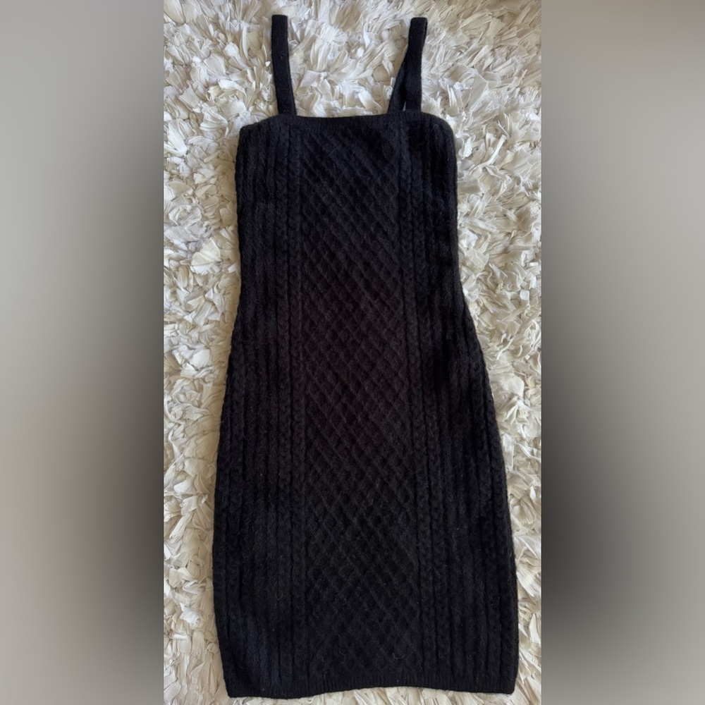 House of Harlow Revolve 1960 Midi Cable Knit Tank Sweater Dress XS - Picture 1 of 5